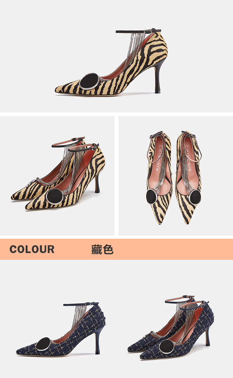 {预售}【designershoes】【19秋冬】chinchin原创设计师鞋履|水晶钻链