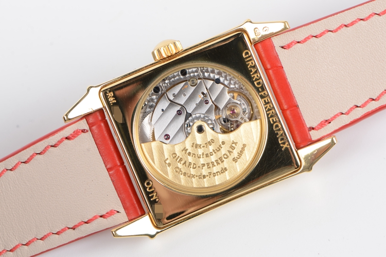 gp-girard perregaux/芝柏1945系列黄金自动机械男表【a级已使用】