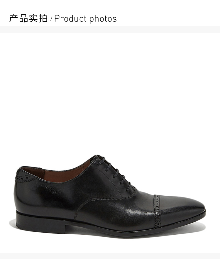salvatore ferragamo/菲拉格慕 【19秋冬新款】 男士黑色正装鞋休闲鞋