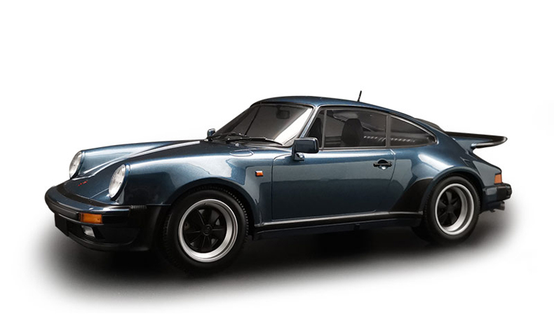 minichamps 迷你切 1:12 合金汽车模型 保时捷911 turbo -1977