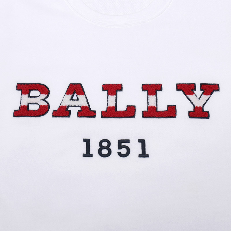 bally/巴利男士棉质圆领长袖卫衣运动衫m5ca462f7s255