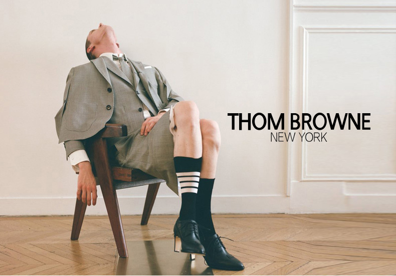 thombrowne/thombrowne19年春夏时尚简约男士针织衫/毛衣