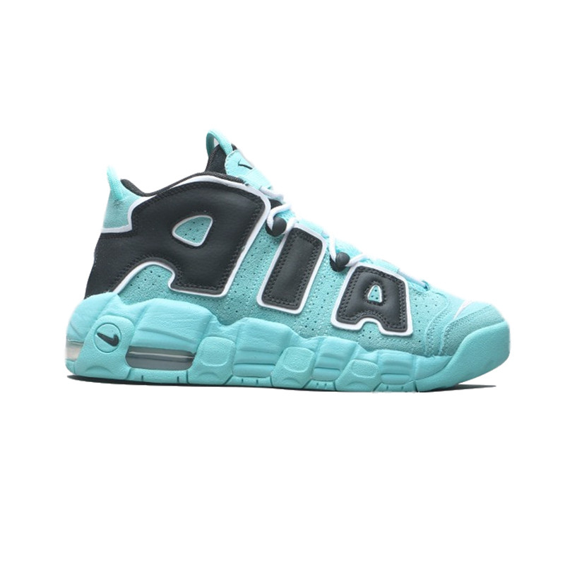 篮球鞋 20秋冬 蓝色 女鞋aj air more uptempo gs 大air蒂芙尼篮球鞋