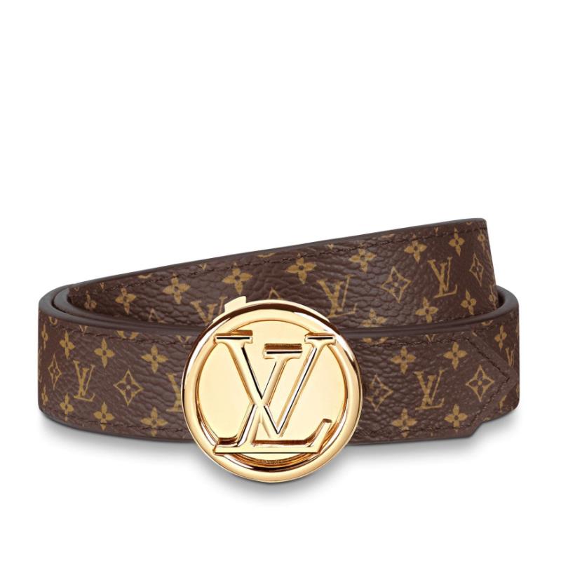 louis vuitton/路易威登 女士cintura lv circle 20 mm 双面腰带 m