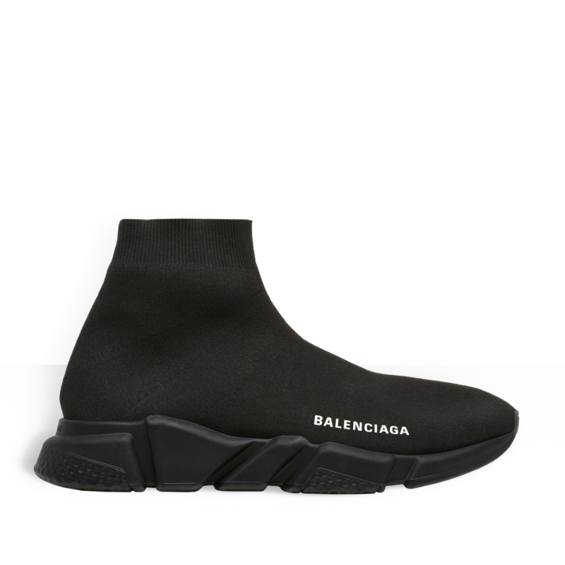 balenciaga/巴黎世家 19秋冬男士经典款黑色高帮袜子鞋休闲运动鞋 两