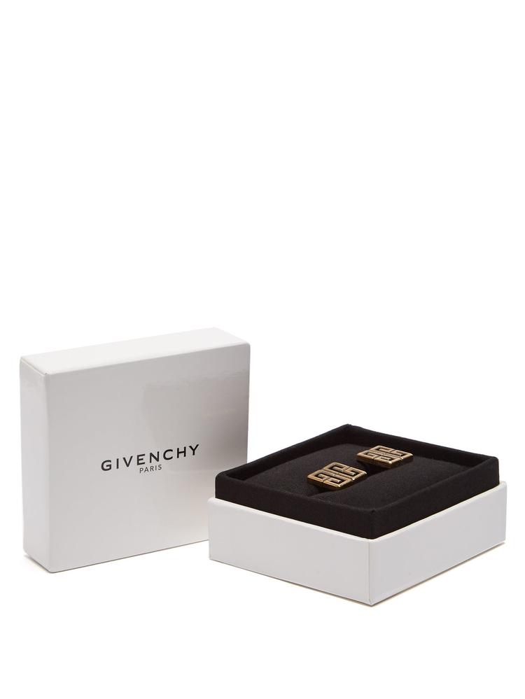 【19aw】 纪梵希/givenchy 经典4g标志复古金属袖扣 4g logo