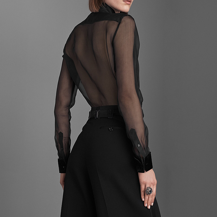 ralphlauren/拉夫劳伦ralphlaurencollection女装2019年秋季真丝透明