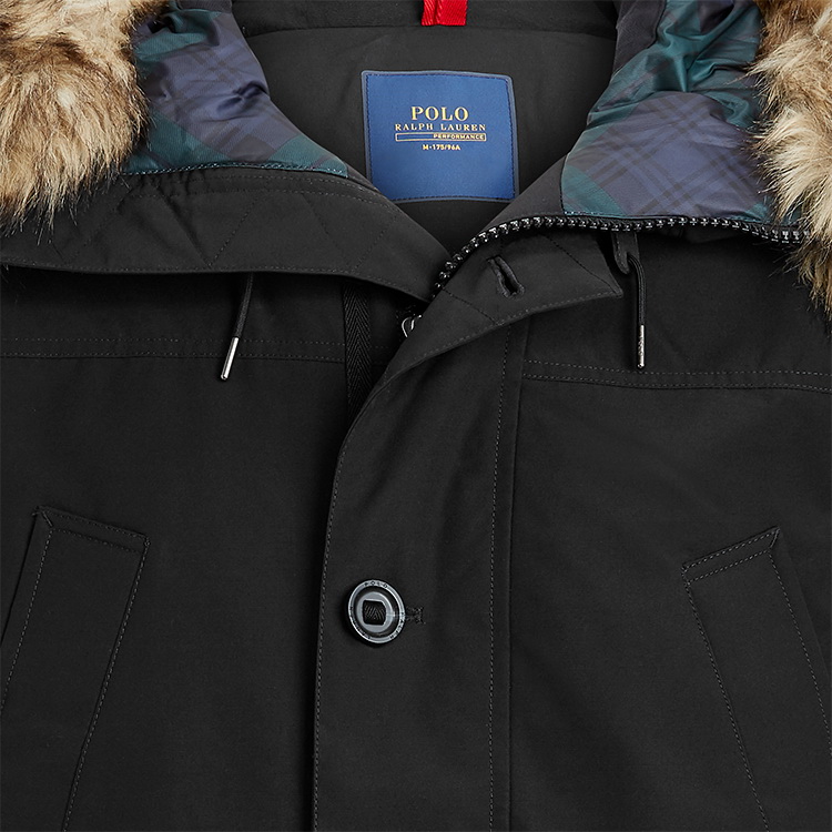 ralphlauren男装2019年秋季人造毛皮饰边羽绒派克大衣rl11479羽绒服