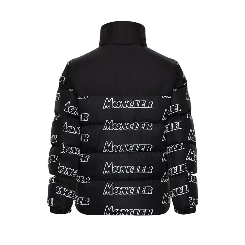 moncler/蒙克莱 19秋冬男士新款logo印花羽绒服 faiveley-noir