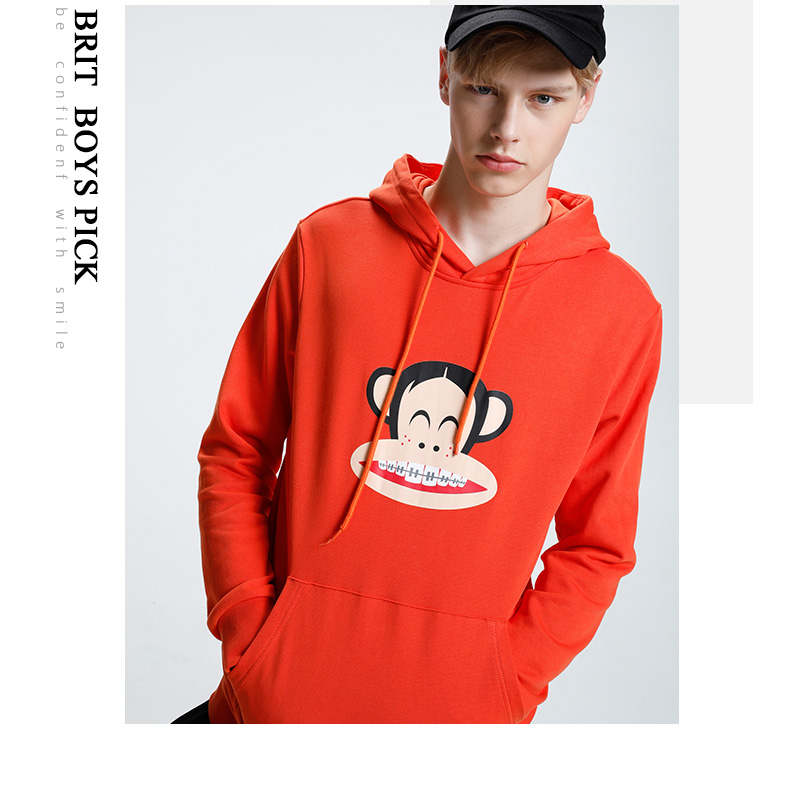 paulfrank大嘴猴卫衣男大嘴猴男士卫衣大嘴猴2020年春夏新款 情侣款