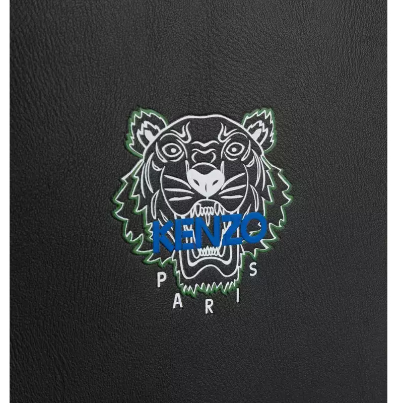【满2000返500】kenzo/高田贤三 2019年秋冬新款男女同款皮革虎头刺绣