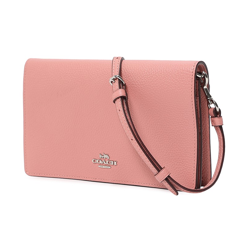 coach/蔻驰 粉色女士单肩包斜挎包女包 87401svobd
