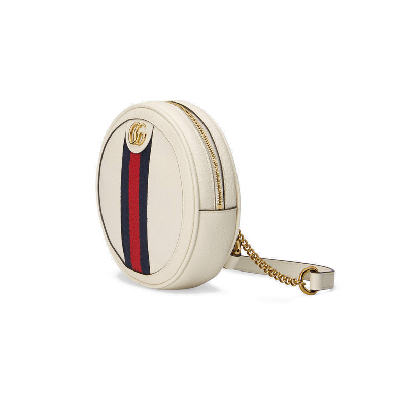 【包邮包税】gucci/古驰 2020早春新款 ophidia系列圆形迷你双肩包