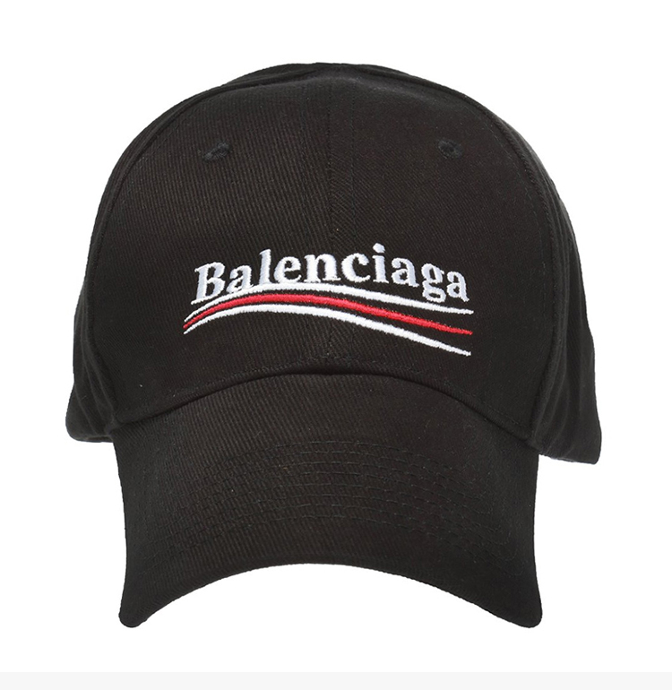 balenciaga/巴黎世家 【19秋冬新款】男女同款 中性黑色时尚logo刺绣