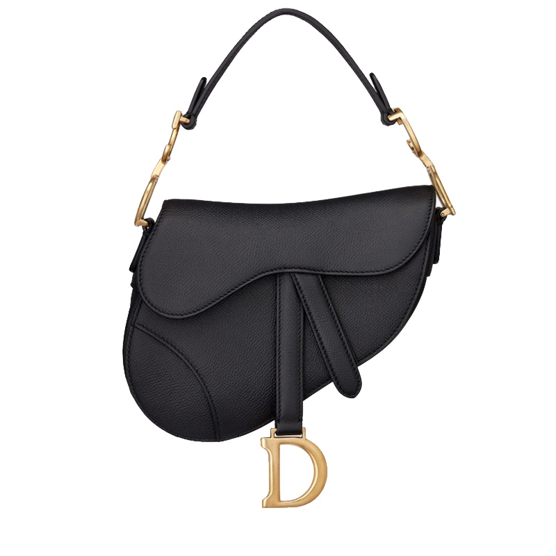 dior/迪奥 saddle牛皮革袖珍手提包 马鞍包 迪奥女包 女包迪奥包 粒面