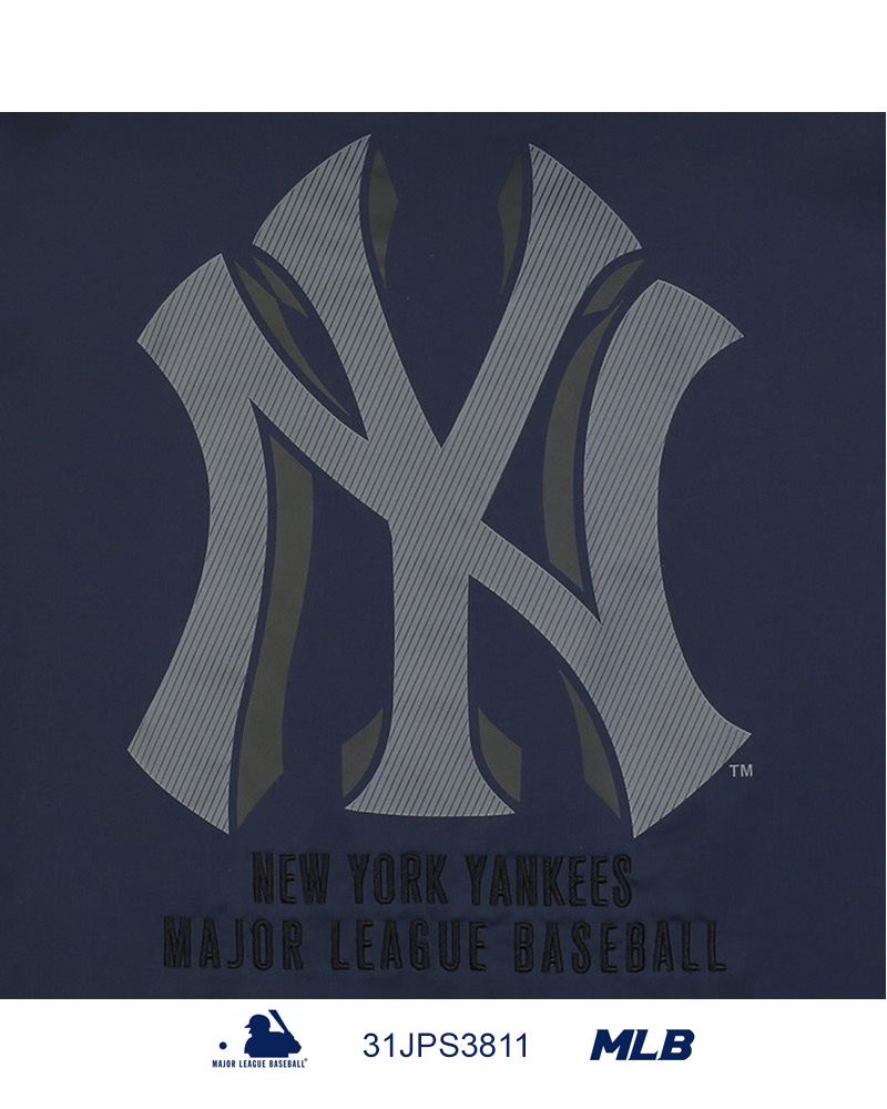 【特惠价】mlb 韩版 ny 男女同款 情侣款 big logo 男士运动夹克/外套