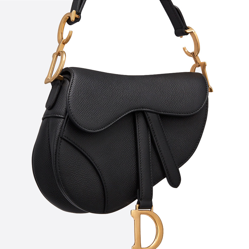 dior/迪奥 saddle牛皮革袖珍手提包 马鞍包 迪奥女包 女包迪奥包 粒面