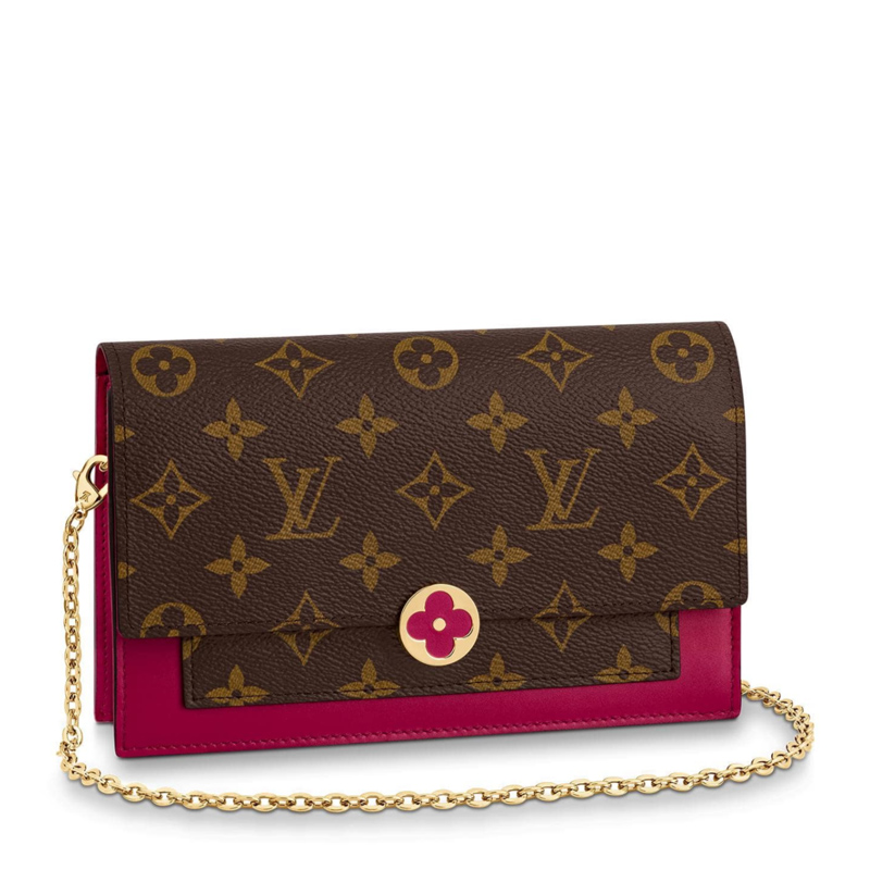 【预售】【19秋冬】louis vuitton/路易威登 女士包袋新款 flore 链条
