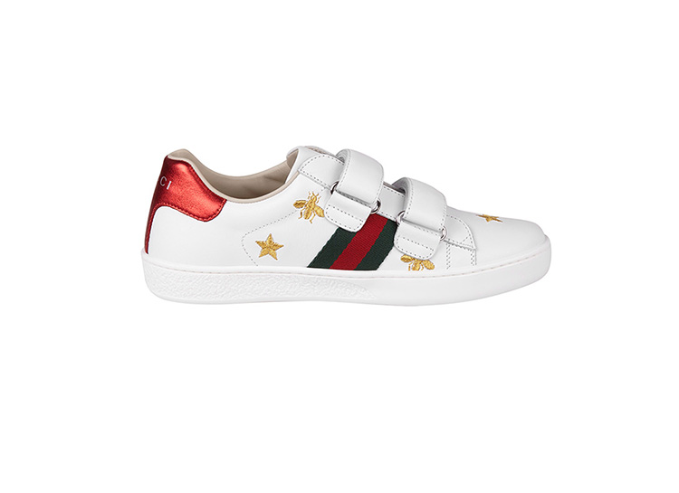 gucci童鞋33码鞋子多大,gucci童鞋尺码 19秋冬gucci/古驰男女童白色牛皮星星童鞋