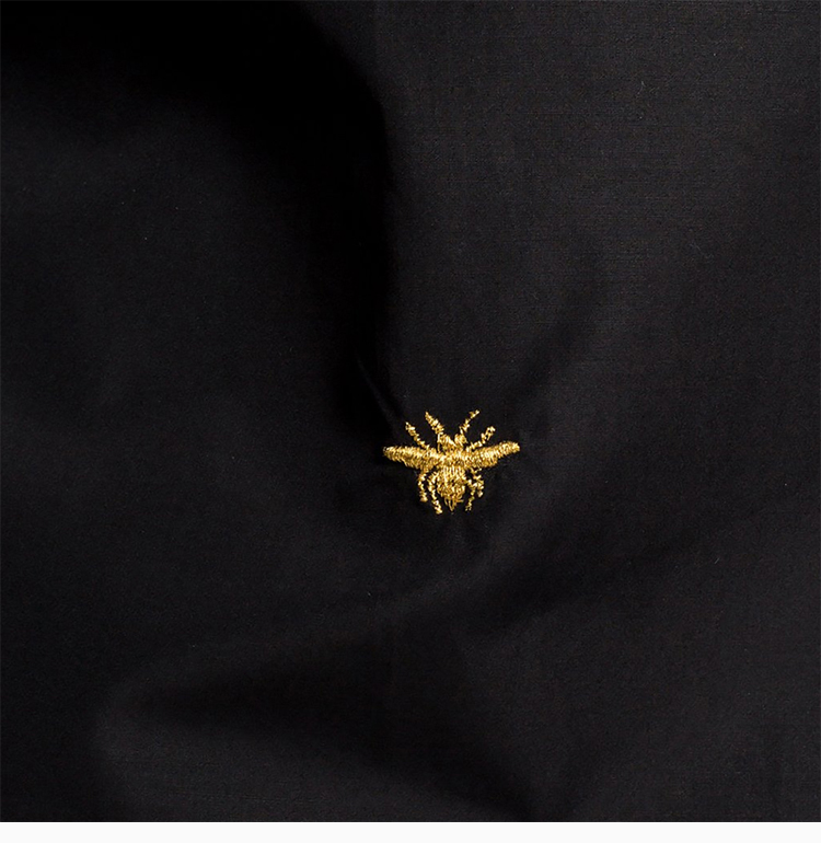 【包邮包税】dior/迪奥 20春夏 男装 服装 棉质小蜜蜂刺绣衬衣 男士