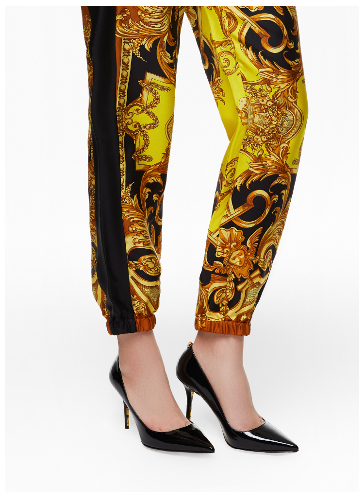 【19秋冬】versace/范思哲秀款白色女士女鞋dst037m-dve21【官方授权