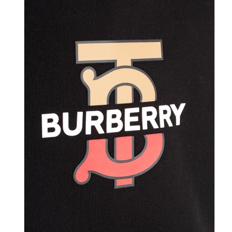 〔19年秋冬〕burberry/博柏利 新款logo男女同款百搭款 男卫衣