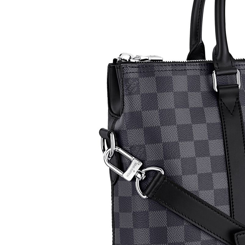 louis vuitton/路易威登lv男包商务手提包肩背包优雅棋盘格 n40000