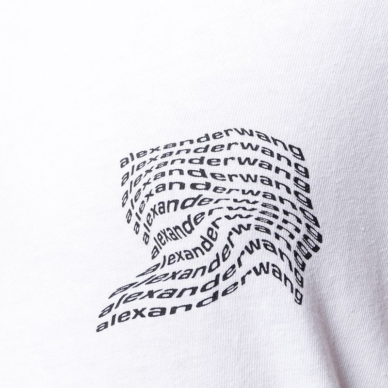 【20春夏新款】alexander wang/亚历山大·王 女士小logo黑色/白色