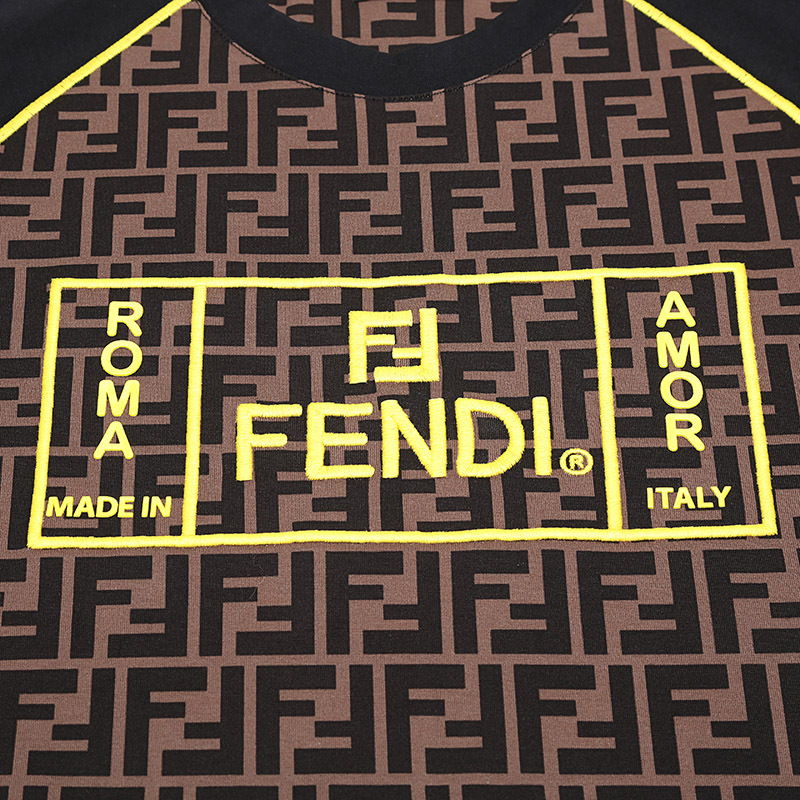 fendi/芬迪男士质圆领短袖t恤fy0980a87df0jnh