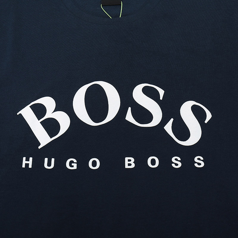 hugo boss logo,ralph lauren logo hugoboss/雨果博斯男士棉质圆领短袖t恤50412469410
