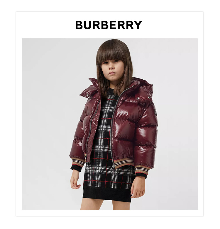 19秋冬burberry/博柏利男女童羽绒服