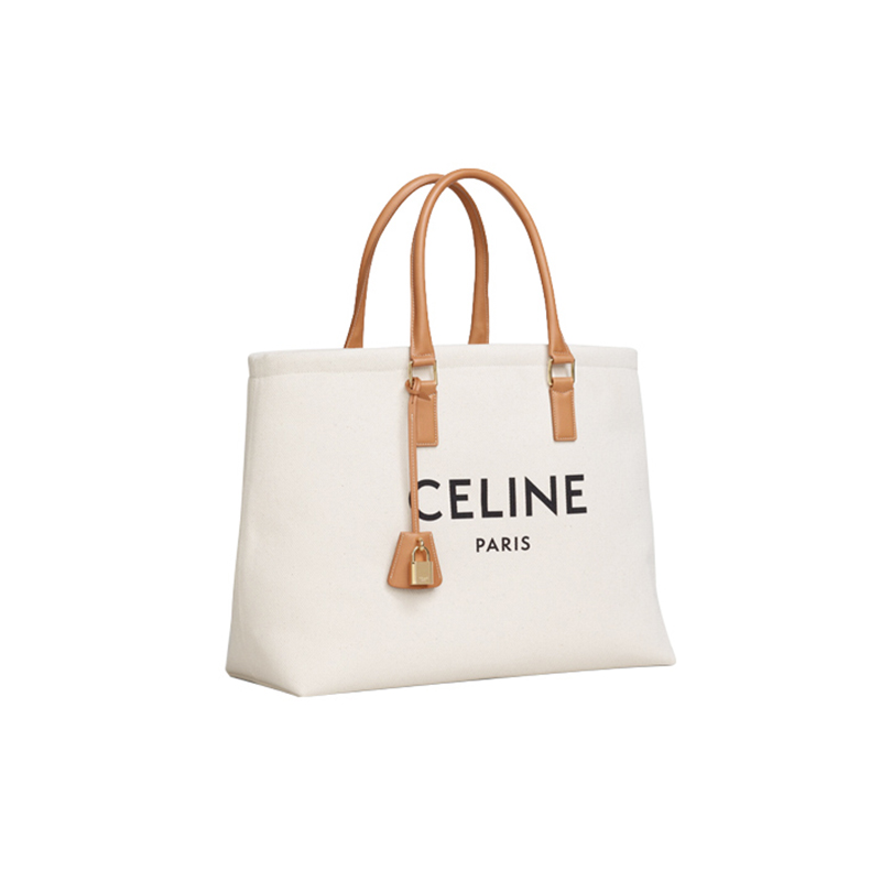 celine/赛琳celine印花帆布女士手提包