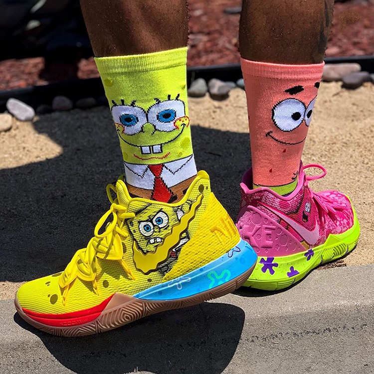 耐克nike 男 spongebob squarepants kyrie5欧文5派大星篮球鞋 cj6951