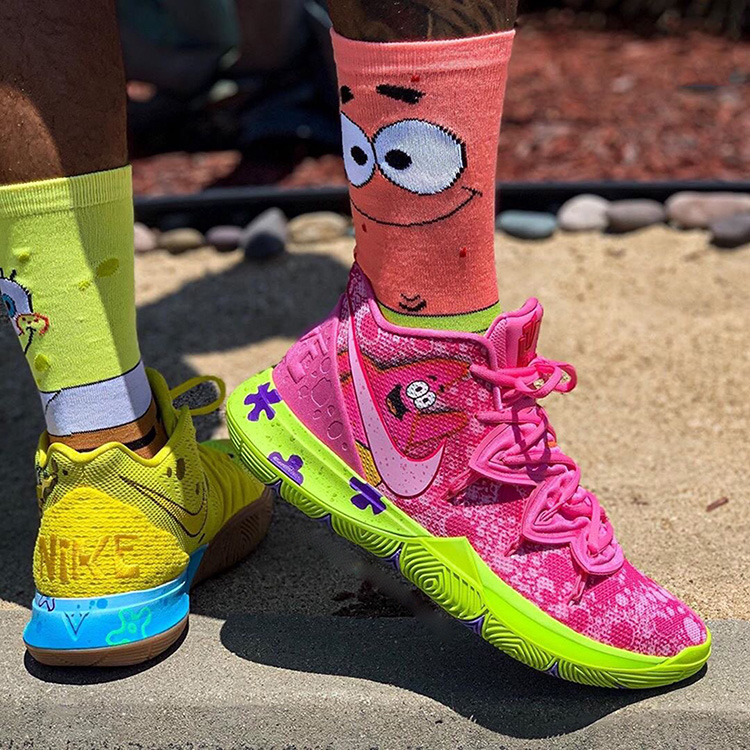 耐克nike 男 spongebob squarepants kyrie5欧文5派大星篮球鞋 cj6951