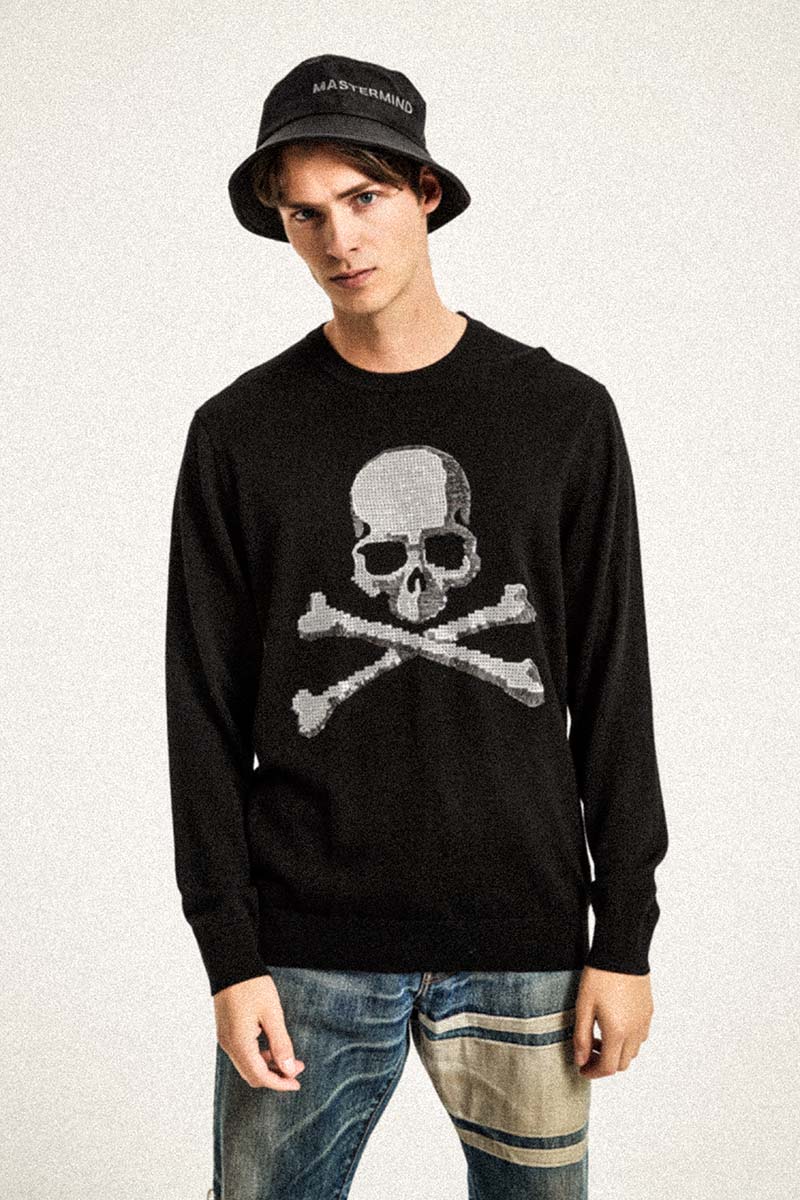 mastermind毛衣,mastermind卫衣 mastermind world/mastermind world ns2 sweater 男士针织衫/毛衣