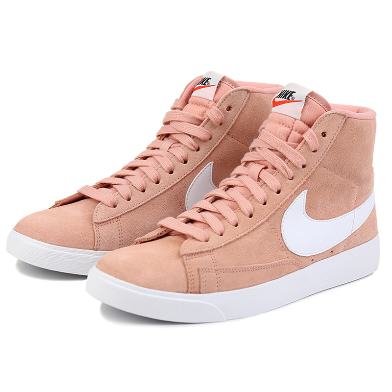 耐克nike 2019 女 blazer mid vintage suede开拓者高帮休闲运动板鞋