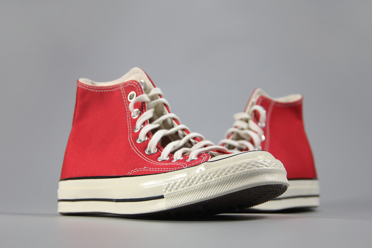 匡威converse 1970s 圣诞红搪瓷中国红高帮帆布款情侣鞋滑板鞋164944