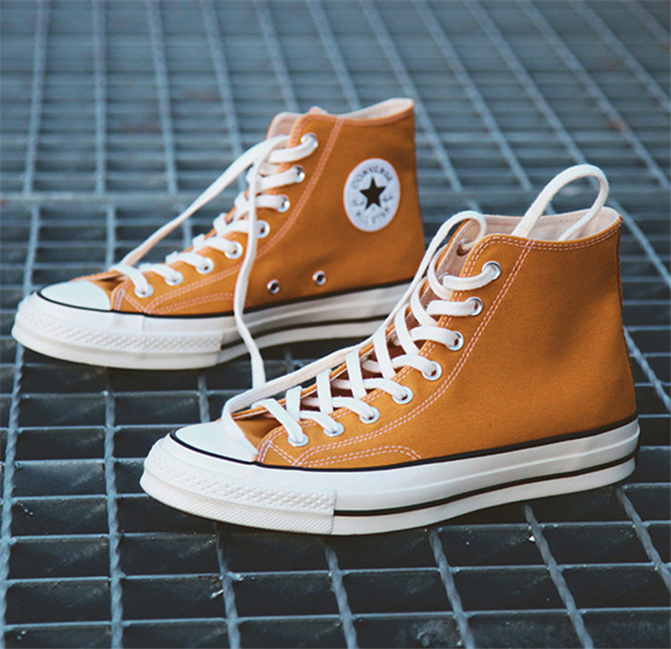 converse匡威 all star"1970s 经典高帮三星标复古帆布鞋简洁潮流时尚