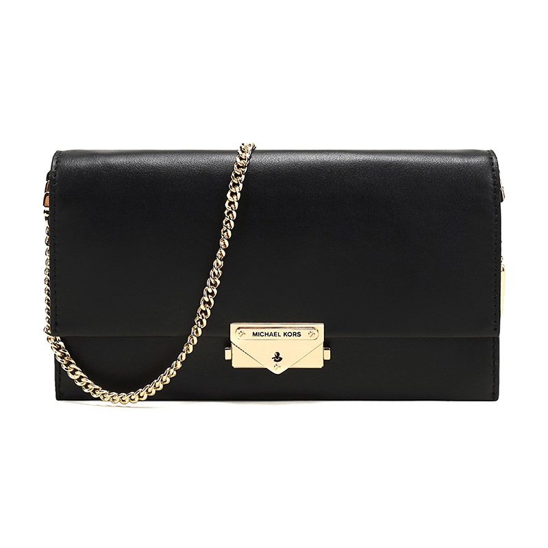 MICHAELKORS,michaelkors logo michaelkors/迈克·科尔斯mk女包cece系列皮质大号手拿包单肩斜挎包