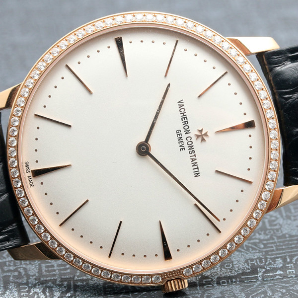 vacheron constantin/江诗丹顿传承系列男士手动机械腕表81180r外圈后