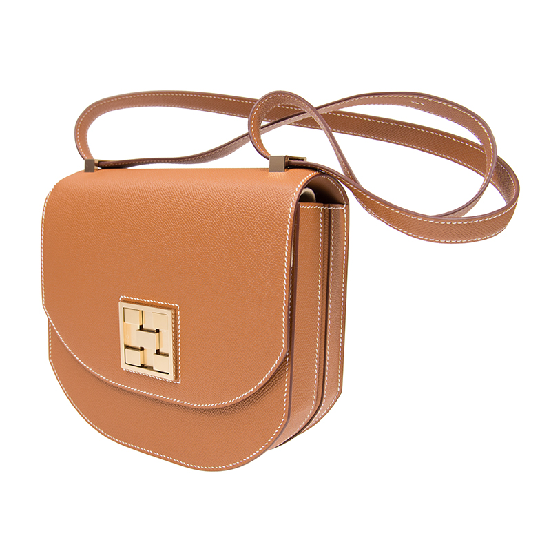 hermes au,hermes澳洲 hermes/爱马仕 单肩包 手袋 mosaique au 24-21 37 金色 epsom