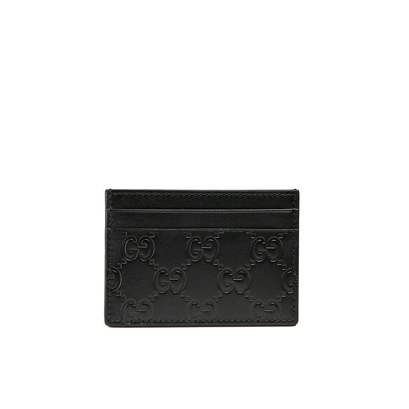 gucci/古驰 男士黑色牛皮卡包 308915-cwc1n-1000