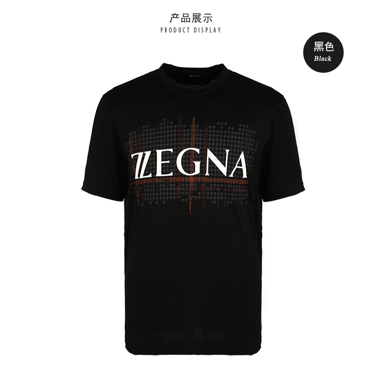 z zegna/杰尼亚20春夏男士短袖t恤vu372zz63