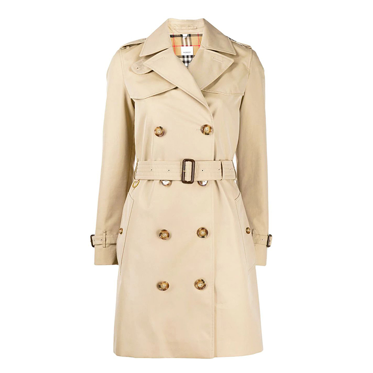 burberry/博柏利 女士风衣 伊斯灵顿版型 短款 trench 风衣