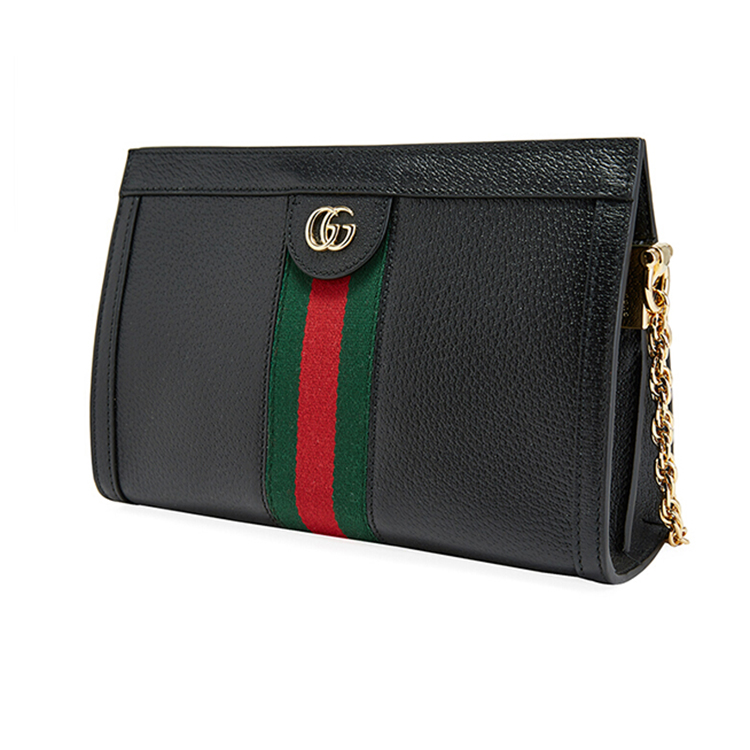 gucci/古驰 皮质 ophidia系列单肩链条包小号 503877 dj2dg