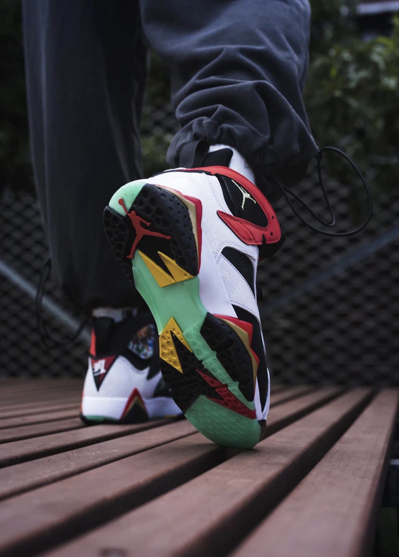 nike篮球鞋 新款限量 air jordan 7 aj7 紫禁之巅 中国祥云 夜光 情侣
