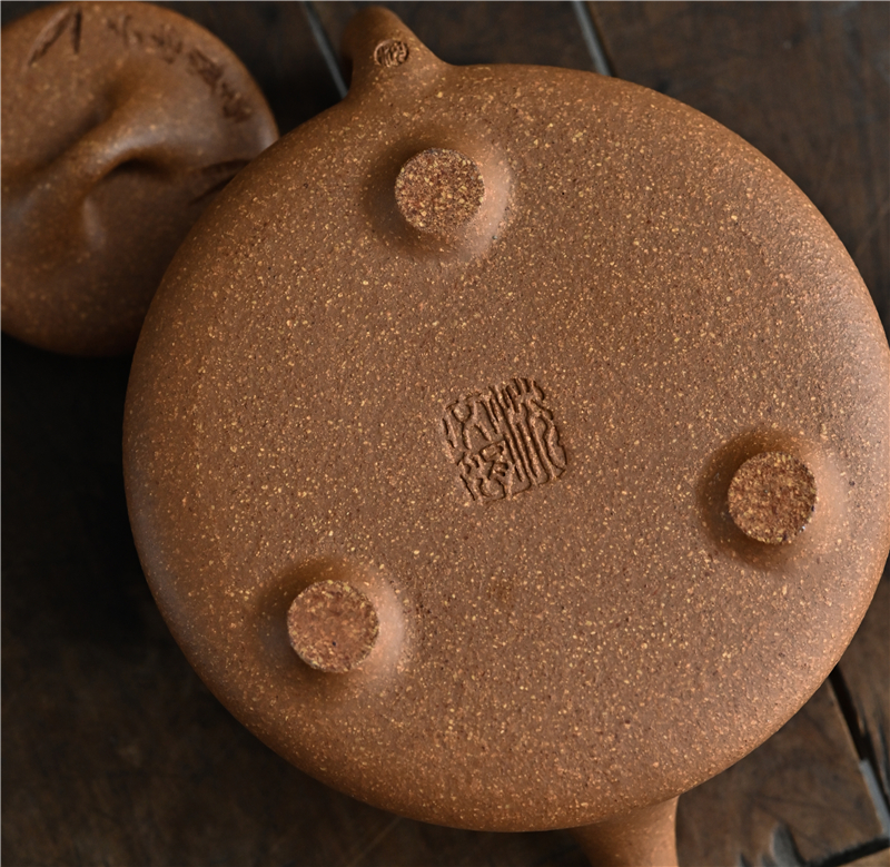 fanj/梵匠 『子冶石瓢』 宜兴紫砂壶茶具茶壶黄降坡泥紫砂器 200cc