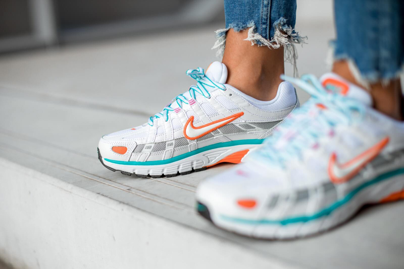 nike/耐克 跑步鞋 2020新款 逐梦太空 橙白 白蓝 女子复古运动 跑步鞋