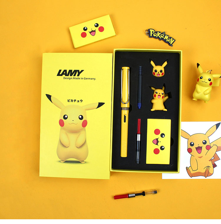 lamy/凌美 钢笔礼盒套装 卡通系列皮卡丘礼盒