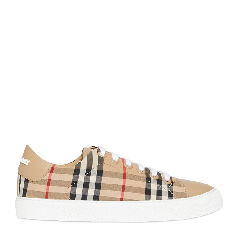 burberry/博柏利 【21春夏】女士经典卡其格纹时尚休闲鞋运动鞋平底鞋